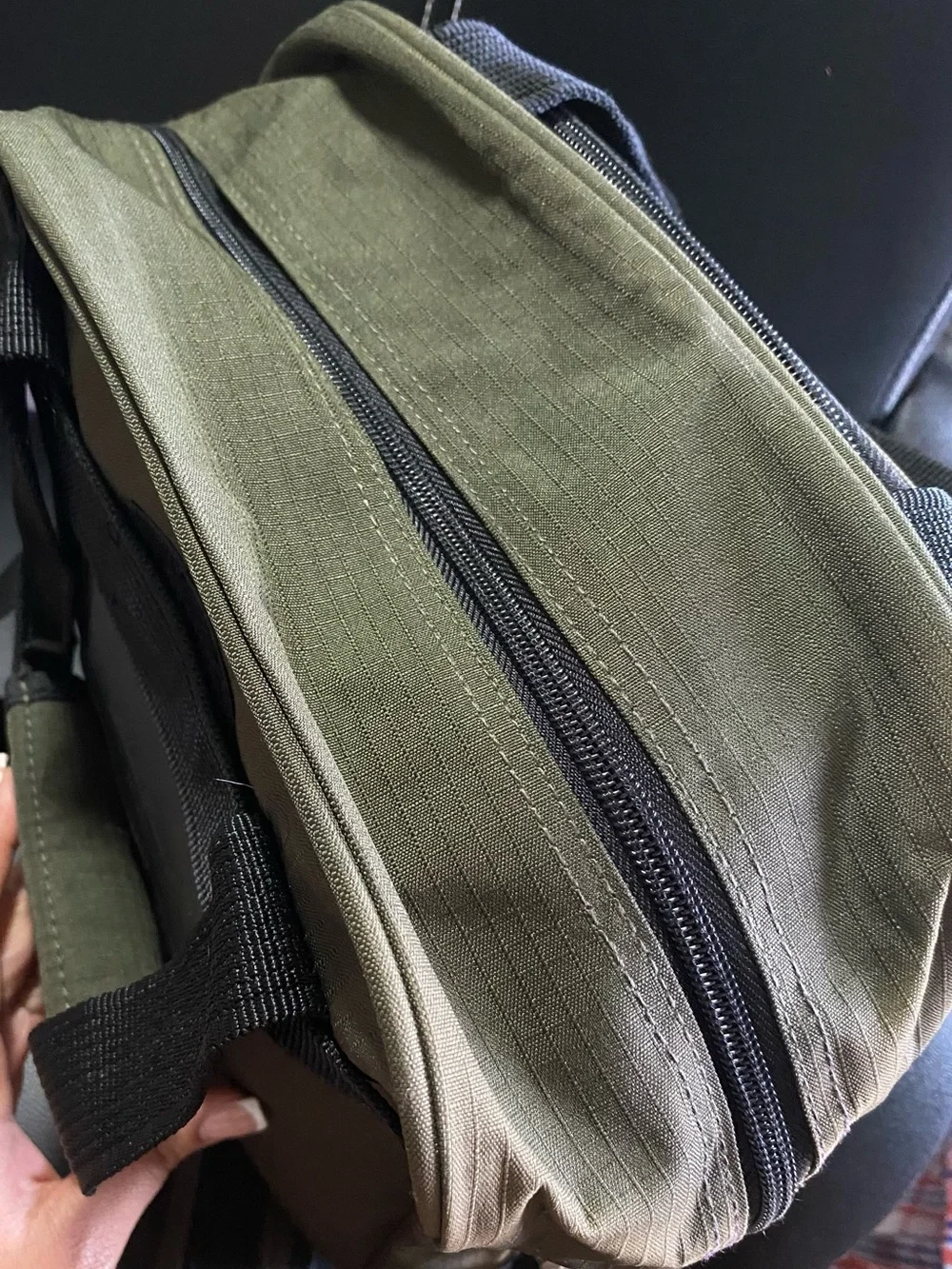 Eddie Bauer Men's Olive Green Crossbody/Tablet Bag
